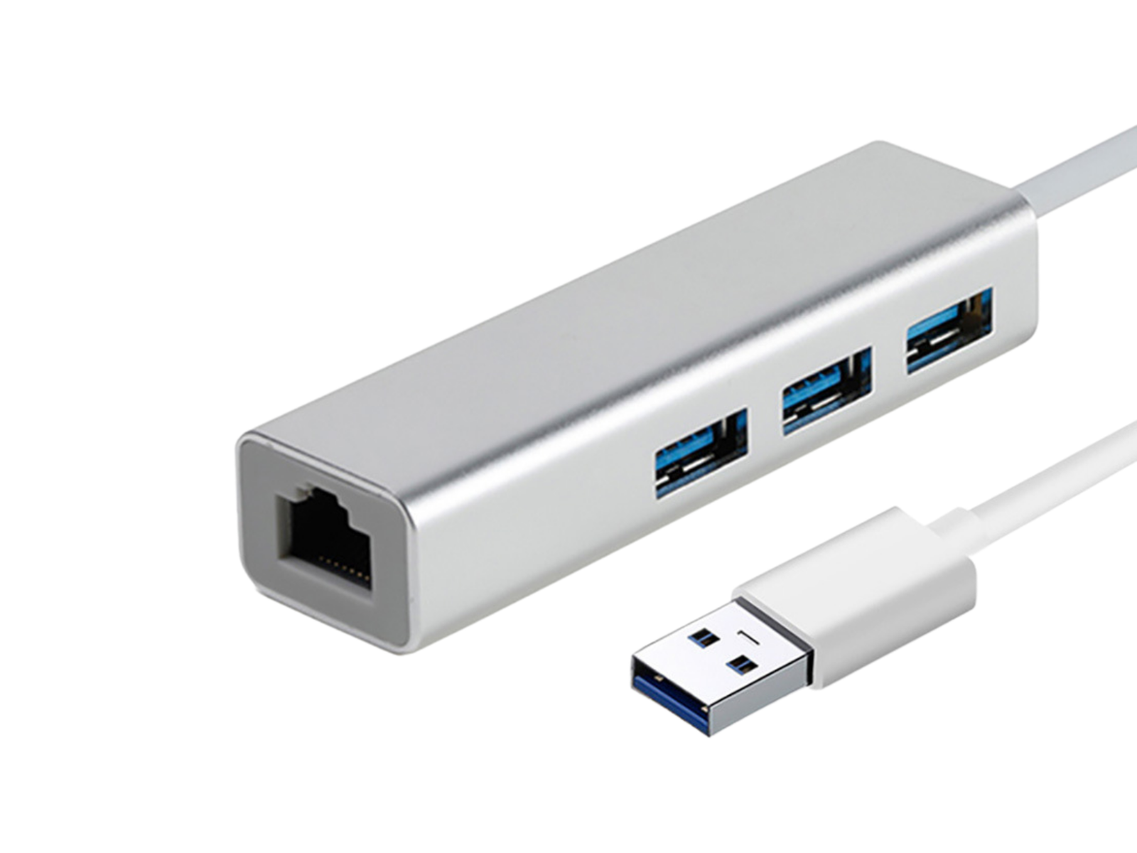 Convertidor Tipo Usb A Lan Rj45 Hub 3