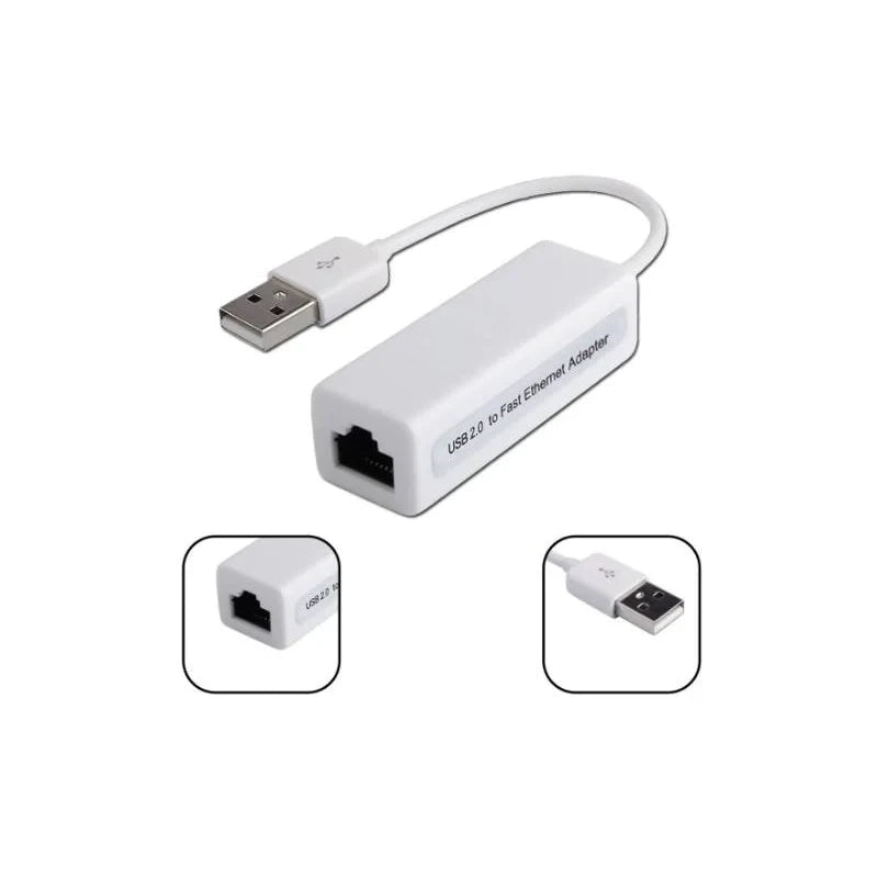 Adapter For Pc Usb 2.0 To Ethernet Win