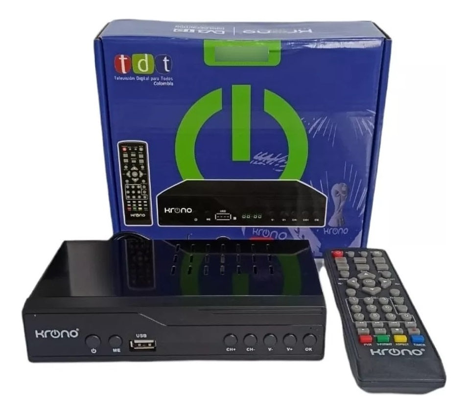 Decodificador Tdt Digital Con Antena P