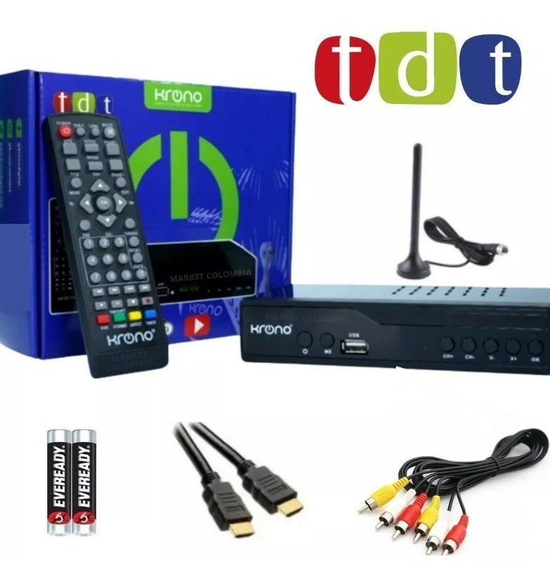 Decodificador Tdt Digital Con Antena P