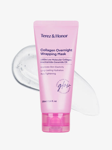 Mascarilla Nocturna de Colágeno y Niacinamida Tipo Peel Off Terez & Honor – Mejora Elasticidad y Reduce Poros