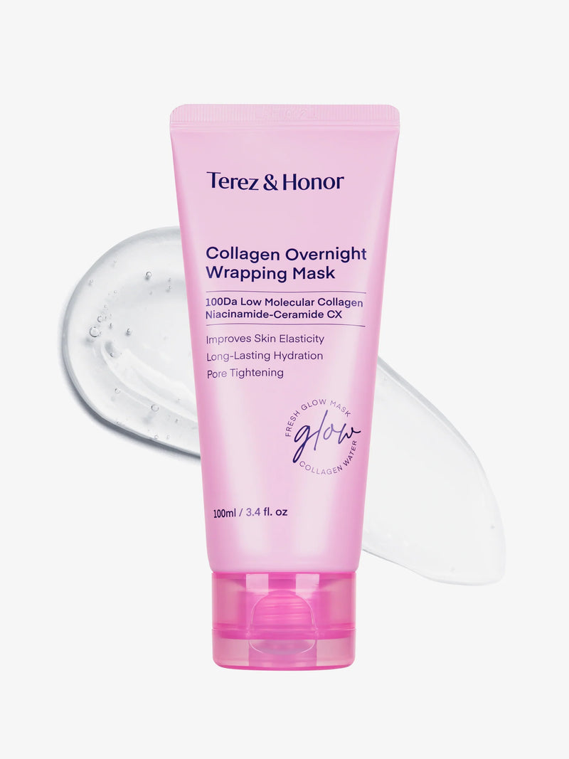 Mascarilla Nocturna de Colágeno y Niacinamida Tipo Peel Off Terez & Honor – Mejora Elasticidad y Reduce Poros