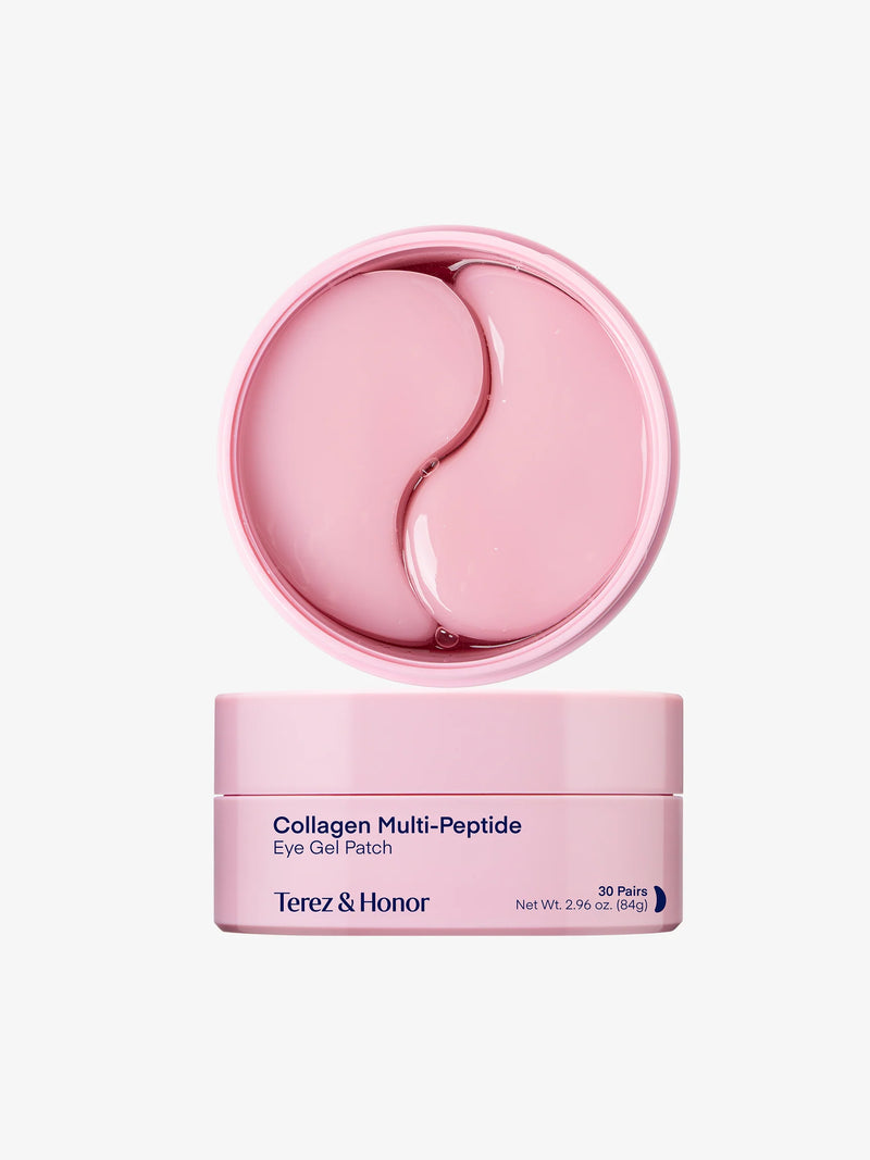 Parches de Gel para Ojos con Colágeno y Péptidos Terez & Honor – Hidrata y Ayuda a Reducir Bolsas