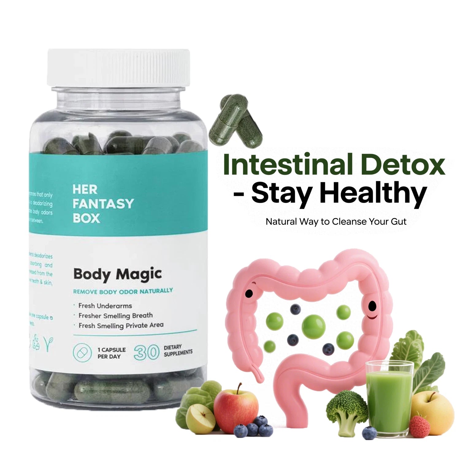 Desodorante Body Magic Clorofila