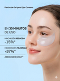 Parche de Gel para Ojos con Cafeína y Ácido Hialurónico Terez & Honor – Reduce Bolsas, Hidrata y Desinflama el Contorno de Ojos