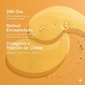 Parches de Gel para Ojos 24K Gold con Retinol Terez & Honor – Hidrata, Reduce Bolsas y Mejora Ojeras